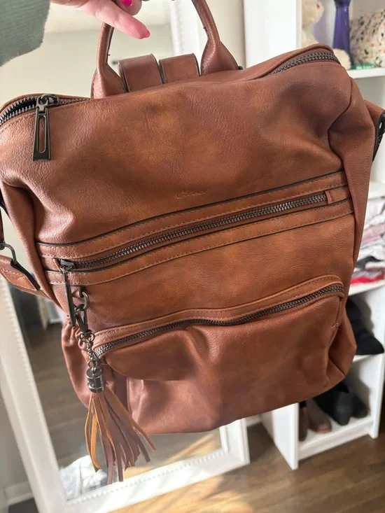 Brown Backpack - Picture 4 of 6